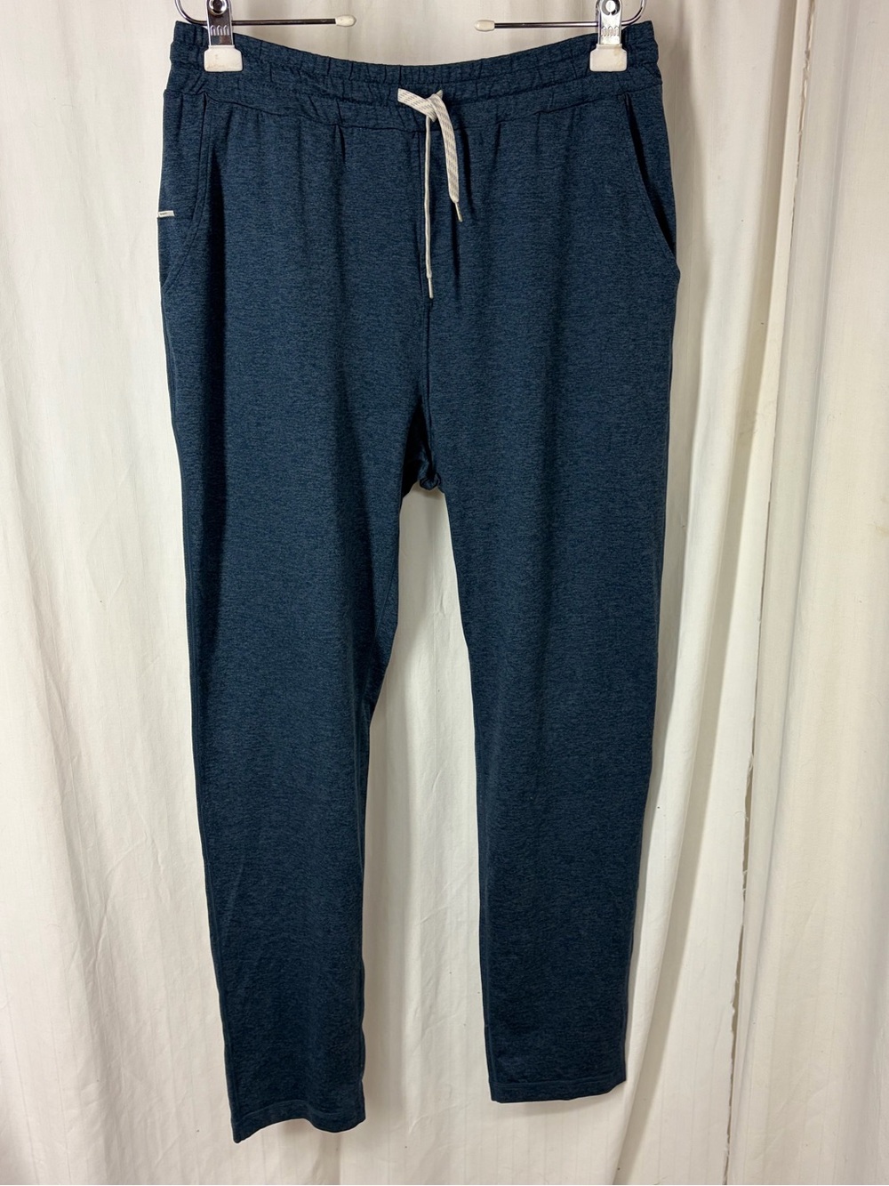 Vuori XXL Ponto Performance Pants Blue Green Heathered Mens